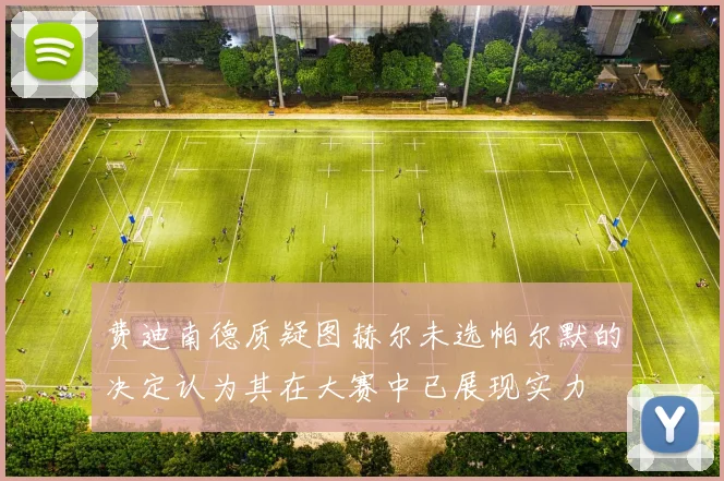 费迪南德质疑图赫尔未选帕尔默的决定认为其在大赛中已展现实力